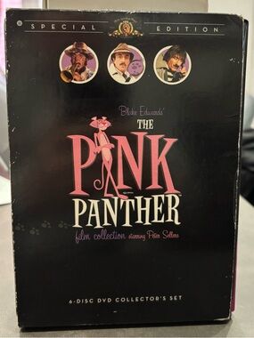 THE PINK PANTHER FILM COLLECTION Collector's Edition 6 Disc DVD Set GUC